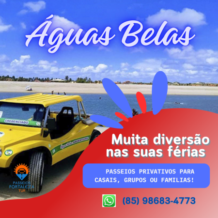 passeio aguas belas