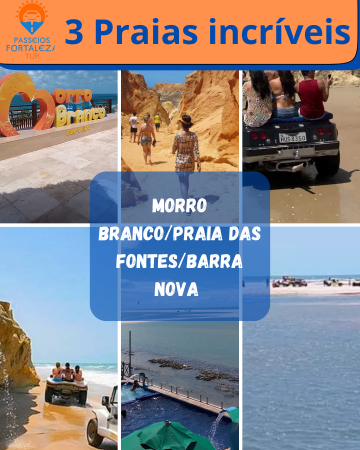 3 praias incríveis