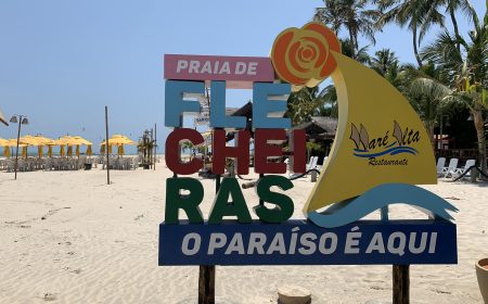 Letreiro Praia de Flecheiras